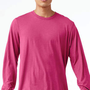 Airlume-Camiseta clásica de manga larga para hombre y mujer, Camiseta de algodón peinado y anillo, 32, 100% oz, con cuello redondo, 4,2 - Product Image 6