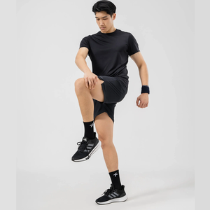 <b>Men's</b> Casual 100% Cotton Spandex <b>Shorts</b> Solid Pattern Plain Dyed with OEM Service - Product Image 6