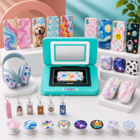 Machine de transfert thermique par sublimation 3D multifonctionnelle pour coques de téléphone personnalisées, housses d'écouteurs, souris, claviers et plus encore