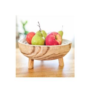 ชามไม้สำหรับเสิร์ฟผลไม้ ดีไซน์สวยงาม คุณภาพดีเยี่ยม ขนาดและรูปทรงตามสั่ง ราคาดี - Product Image 1