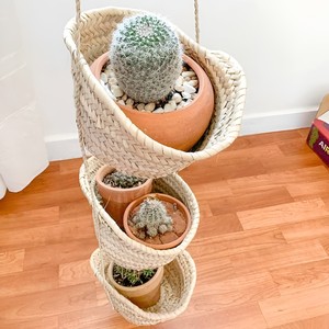 <b>Vegetable</b> baskets handcrafted from seagrass wholesale price natural sea grass fruit hanging basket - Product Image 5