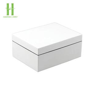 Meilleur choix boîte à bijoux en laque personnalisée laque à haute brillance cadeau de luxe boîte d'emballage de bijoux en bois OEM fabriqué au Vietnam - Product Image 4