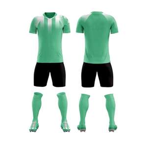 Uniforme de Fútbol Personalizado 100% Poliéster, Conjunto Completo de Alta Calidad, Incluye Camiseta de Equipo - Product Image 1