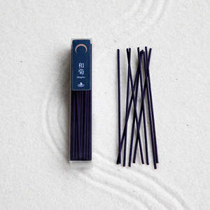 Varillas de Incienso de Bajo Humo 40g Set Aroma Zen: Crisantemo Wagiku y Jardín Japonés - Product Image 2