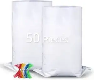 肥料袋2.5kg 5kg米飼料砂砂糖小麦バルク100% バージン素材プラスチックボップ袋