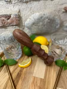 ไม้ตำค็อกเทลไม้เนื้อแข็ง |   รับทำโลโก้ตามสั่ง |   ราคาส่งและราคาโรงงาน - Product Image 1