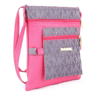 กระเป๋าสะพายไหล่ผู้หญิง (7541) - สีชมพู - Product Image 3