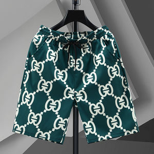 กางเกงขาสั้นผู้ชายผ้าโพลีเอสเตอร์ลำลองฮิปฮอปเป็นมิตรต่อสิ่งแวดล้อมมีกระเป๋าพิมพ์ลายชายหาดฤดูร้อน - Product Image 2