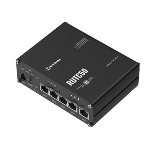 5G <b>Router</b> Teltonika RUTC50, Wi-Fi 6, 5x RJ45 1000Mb/s, Dual SIM, IP30 - Product Image 2