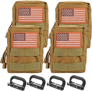 กระเป๋าเป้สะพายหลังน้ำหนักเบาแบบยุทธวิธี, กระเป๋าเป้สะพายหลังน้ำหนักเบา4แพ็ควัสดุไนลอนโพลีเอสเตอร์ทนทานสำหรับอุปกรณ์ป้องกันส่วนบุคคล - Product Image 1