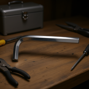 Chiavi esagonali piegate cromate - Product Image 3