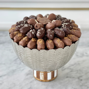 Lot de 3 bol de service à chocolat en métal de forme personnalisée décor de table Design classique Dates bonbons bol de service au chocolat à bon prix - Product Image 5