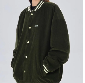 Veste universitaire de baseball personnalisée pour hommes de haute qualité en cuir PU matelassé coton imprimé tissu hiver chaud grande taille Design Spandex - Product Image 4