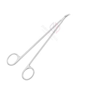 Tijeras Vasculares DeBakey DIETHRICH POTTS de 180 mm, Hoja Quirúrgica de Acero Inoxidable en Ángulo con Punta Afilada de Precisión para Uso Médico - Product Image 3