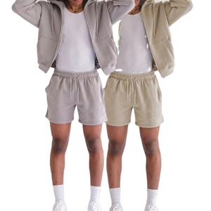 ชุดเซ็ตเสื้อฮู้ดดี้และกางเกงขาสั้นผ้าฝ้ายสำหรับผู้ชายไซส์ใหญ่ แบบสั่งทำพิเศษ สำหรับฤดูร้อน ระบายอากาศได้ดี แห้งเร็ว - Product Image 4