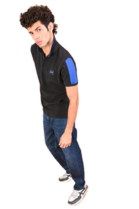 OEM ODM Premium Satin pour polos pour hommes 100% coton séchage rapide anti-rides logo personnalisé en relief multi-panneaux haute texture - Product Image 5