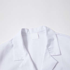 Blouse de laboratoire unisexe longue, design classique, uniforme d'infirmière, usage hospitalier, couture solide, polyester/coton - Product Image 5