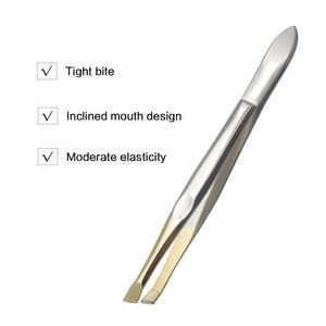 ชุดแหนบถอนคิ้วสแตนเลสใช้ซ้ำได้ฉลากตามต้องการ - Product Image 2