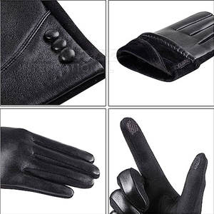 ถุงมือหนังอบอุ่นสำหรับฤดูหนาว - Product Image 3