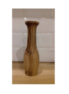 Jardinière de pot de fleur en bois rustique faite à la main pour affichage de plantes d'intérieur patio de balcon de jardin extérieur avec finition naturelle lisse - Product Image 3