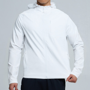 Chaqueta Cortavientos Deportiva para Hombre, Ropa Casual, Secado Rápido, Chaqueta de Fitness, Logotipo Personalizado, Chaqueta Impermeable para Hombre - Product Image 1