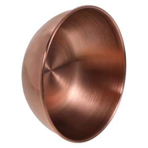 Tazón de Servir Grande de Acero Inoxidable Color Oro Rosa y Plata, de Lujo, Ecológico, Estilo Antiguo, para Fiestas, Cenas y Almuerzos, Venta al Por Mayor - Product Image 3