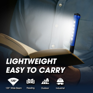 LEMATEC <b>LED</b> Work Pen <b>Light</b> 6x0.5W SMD Magnetic For Workshop And Home Use - Product Image 3