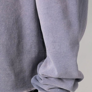 High Quality Street Wear Men Acid Wash Hoodies Oversized Pullover Acid Wash Hoodies For Men