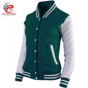 Chaqueta Varsity de Invierno a la Moda, Personalizada con Logotipo Frontal, Forro Acolchado, Exterior de Algodón Ecológico, Forro de Nailon, Resistente al Viento, con Lana - Product Image 1