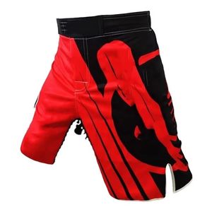 Pantalones cortos de MMA personalizados para hombres Sublimación personalizada BJJ Fight Gear Ropa deportiva hecha de material de Spandex - Product Image 1