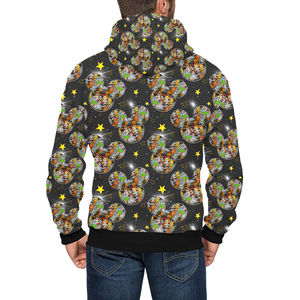 2024 automne hiver hommes grande taille sweats à capuche de haute qualité impression personnalisée Logo respirant sans couture Sublimation en gros OEM taux - Product Image 2