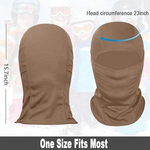 Masque de ski respirant pour homme et femme, protection UV pour moto, cyclisme, sports de plein air, masque intégral. - Product Image 5