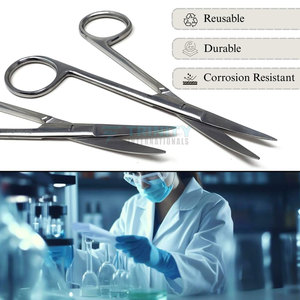 กรรไกรตัดไอริสแบบโค้ง ผลิตอย่างมืออาชีพ ปลายโค้งละเอียด จับถนัดมือ - Product Image 4