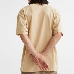 Camiseta de talla grande personalizada de algodón de alta calidad para hombre, Camiseta extragrande de peso pesado en blanco, camiseta de gimnasio superior para hombre para niños - Product Image 2