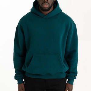 2025 nouveau haute qualité Premium Logo personnalisé surdimensionné hommes goutte épaule personnalisé imprimé lourd surdimensionné bases sweats à capuche pour hommes - Product Image 1