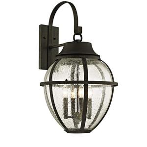 Applique murale carrée en métal en laiton AK revêtue de poudre noire finie avec du verre pour la décoration intérieure/décoration extérieure - Product Image 2