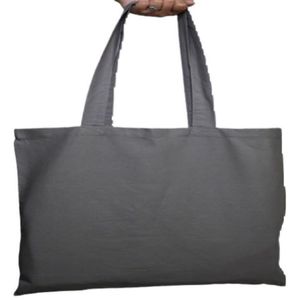 Sac fourre-tout en coton biologique 100% écologique à la mode Logo imprimé personnalisé facile à transporter nouveau style sac d'épicerie réutilisable - Product Image 5