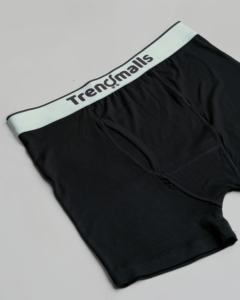 Trendmalls Men's Birla Micro Modal <b>Boxer</b> Combed Microfiber Elastane Stretch Solid <b>Boxer</b>(<b>Black</b>) - Product Image 4