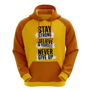Hot Selling <b>Men</b> <b>Pullover</b> Hoodies Quick Dry Cotton Material With Custom Logo Print Breathable Sustainable Plus Sizes Available - Product Image 5