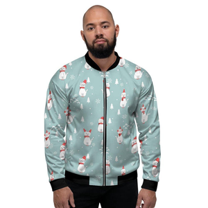 Blousons bombardier unisexes élégants, sur mesure, propres Designs, Sublimation numérique, chat imprimé, noël, 2022 - Product Image 1
