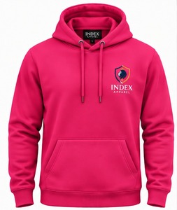 Sudadera con Capucha Extra Grande para Hombre, Marca Index Apparel, Bordado Personalizado, Impresión, Estilo Urbano, Tejido Grueso - Product Image 1