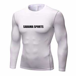 Rashguards de compression MMA personnalisés, imprimés par sublimation, vente d'usine, conception OEM personnalisée, rashguard pour hommes - Product Image 1