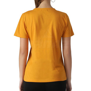 Camiseta de manga corta para mujer, ropa informal de calle, Camiseta de algodón de alta calidad para mujer, fabricante de Pakistán, camiseta para adultos - Product Image 2