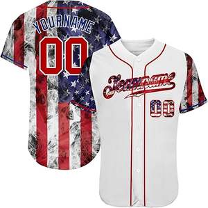 Camiseta de béisbol sublimada personalizada OEM para hombre, uniforme de equipo deportivo 2025, camisa de poliéster de secado rápido con estampado de logotipo - Product Image 2