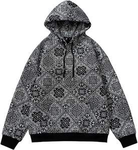 Sudaderas CON CAPUCHA DE NUEVO ESTILO más vendidas de 2024 para hombre Sudadera con capucha gris con estampado nuevo de Standard International - Product Image 3