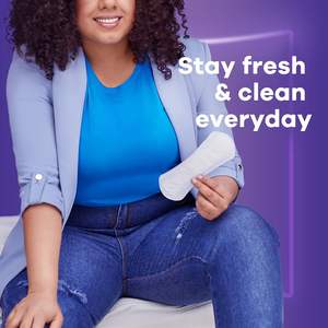 แผ่นอนามัยแบบมีปีก คุณภาพพรีเมียม ซึมซับดีเยี่ยม ระบายอากาศได้ดี ยาวพิเศษ ไม่มีกลิ่น 108 ชิ้น พร้อมจัดส่ง - Product Image 2