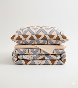 Ensemble de draps en polyester imprimé tissé moderne super doux, série 2200, draps de lit pour la maison - Product Image 2