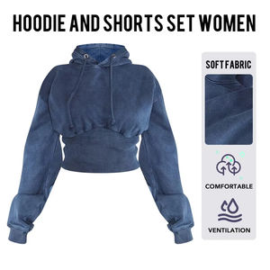 Conjuntos de ropa deportiva para hombre de calidad superior al por mayor 95% poliéster 5% Spandex tejido elástico de cuatro vías dos bolsillos para adultos - Product Image 4