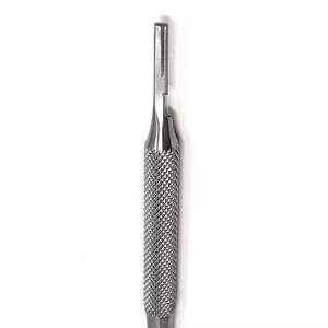 Manche de scalpel chirurgical médical en acier inoxydable réutilisable, instrument de coupe pour chirurgie orthopédique, vétérinaire et générale - Product Image 3