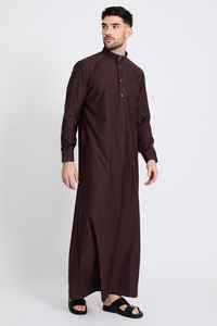 Vente de gros en Iraq en AA-IMPEX personnalisé nouveau design en coton ethnique thobe musulman à séchage rapide pour hommes - Product Image 2